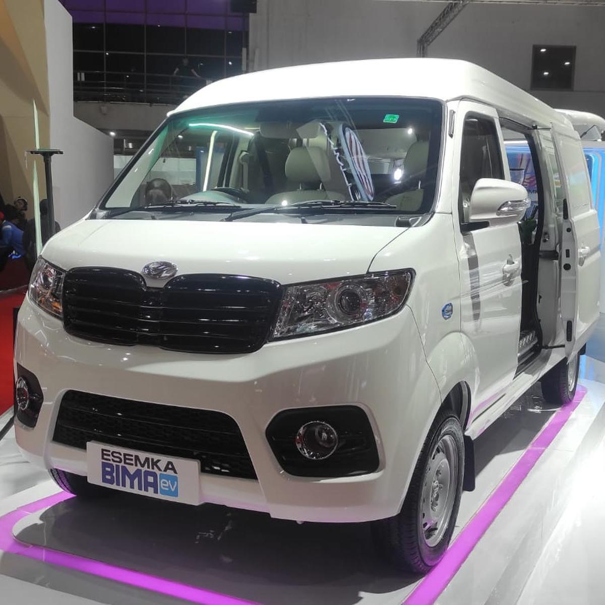Mobil Listrik Esemka Bima di Pameran IIMS 2023 (Arief/Liputan6.com)