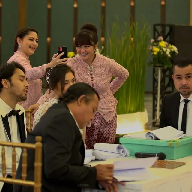 Adegan pernikahan sinetron Dewi Rindu (Foto: Instagram/@sctvdewirindu)