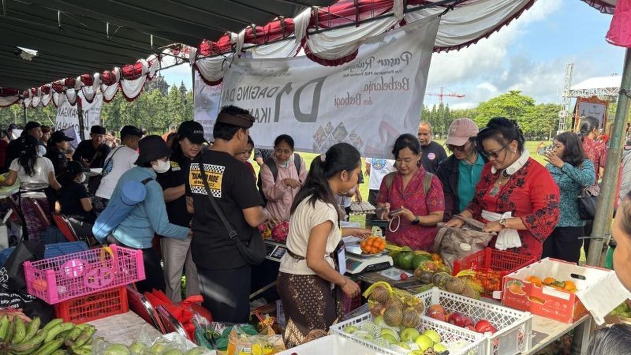 Pasar Rakyat PKK Bali Targetkan Petani dan UMKM Raih Omzet Rp500 Juta Jelang Hari Raya