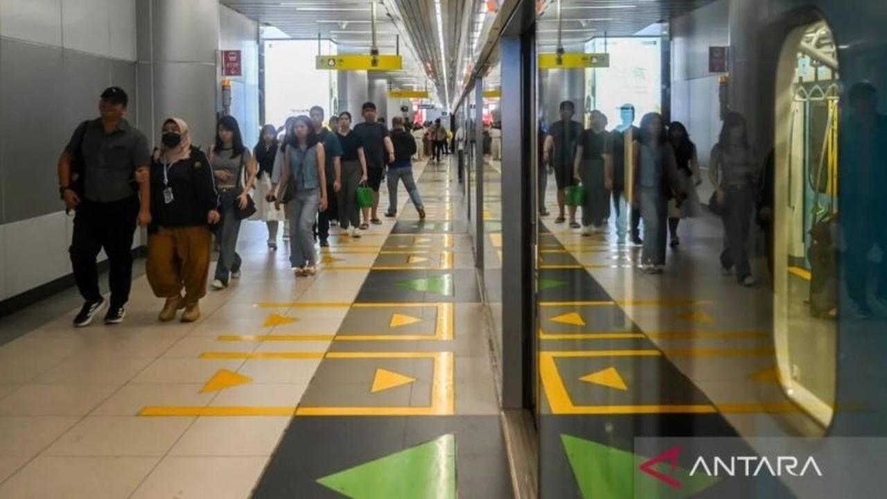 MRT Jakarta Layani 135 Ribu Lebih Pelanggan Setiap Hari pada Januari 2026