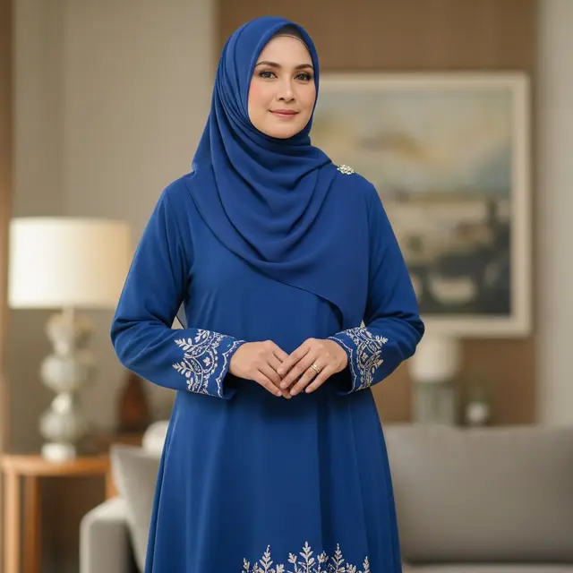 7 Jenis Bahan Gamis yang Nyaman untuk Usia 50 Tahun, Tetap Anggun dan Tidak Gerah