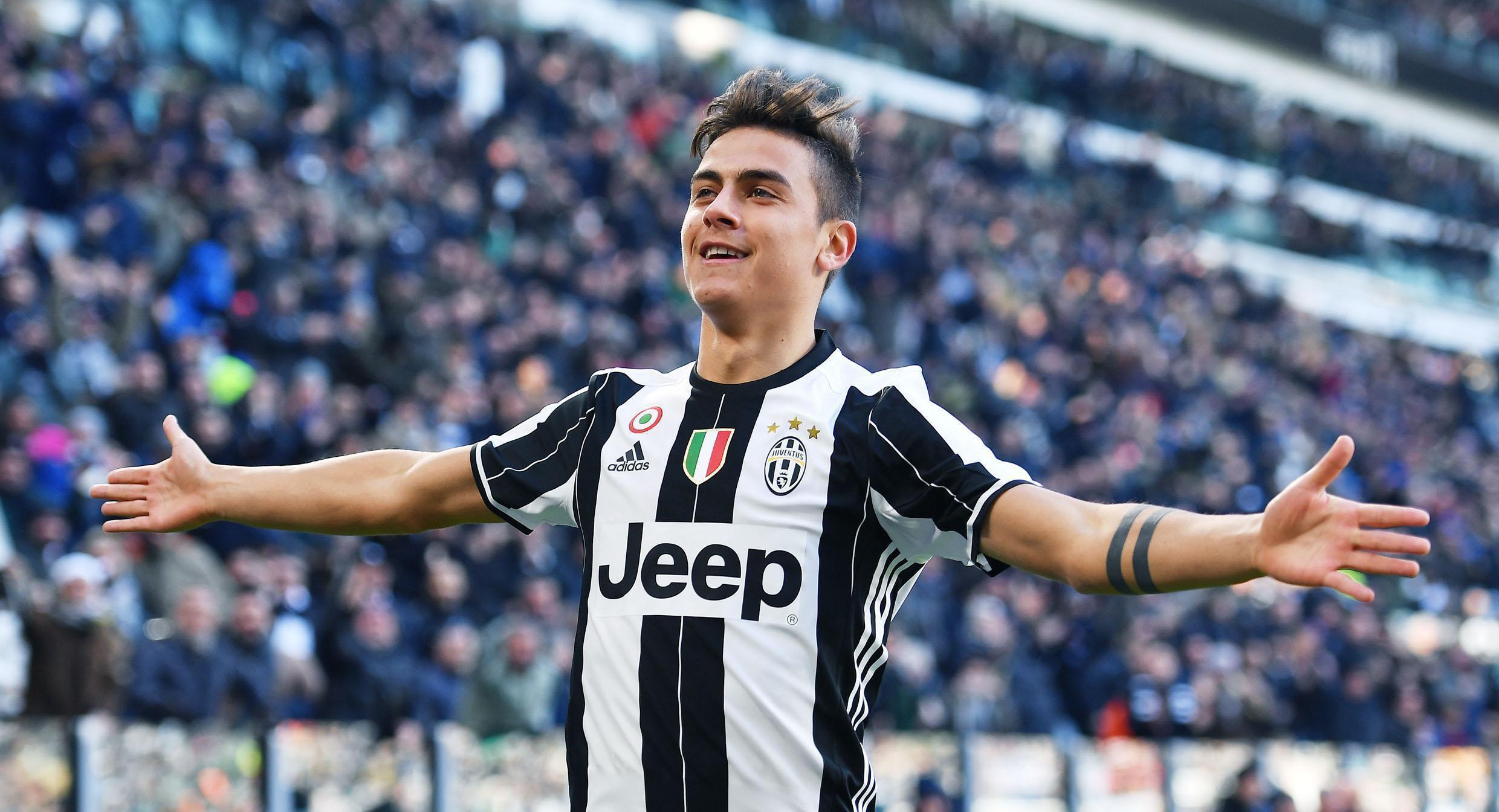 Striker Juventus Paulo Dybala (Alessandro Di Marco/ANSA via AP)