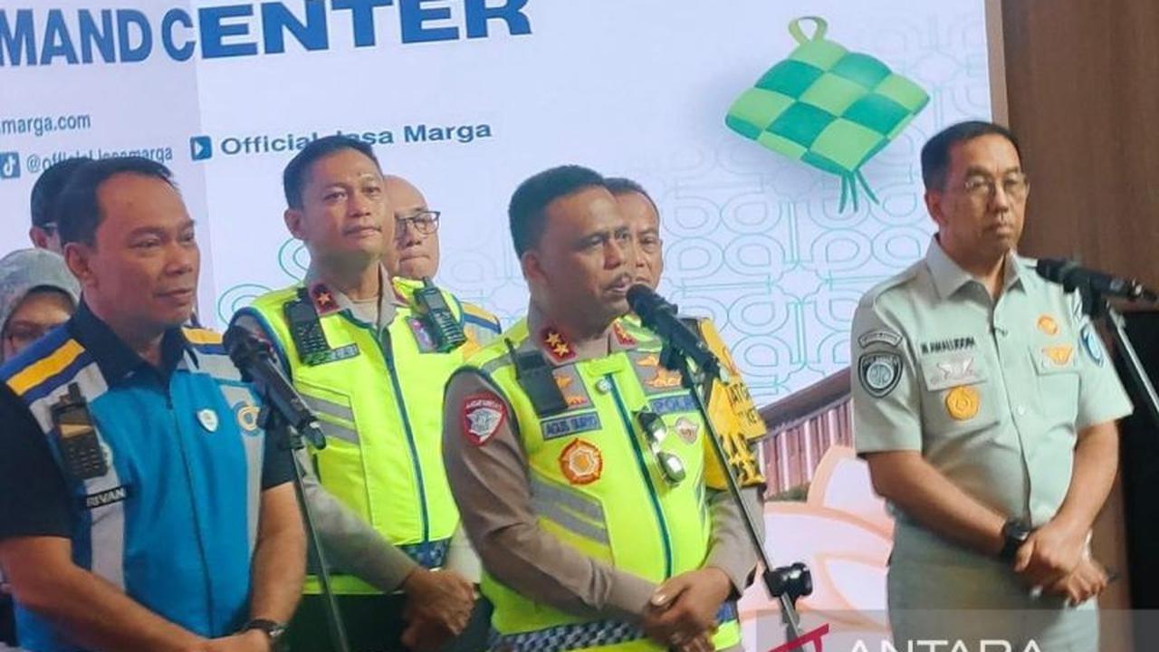 Kakorlantas Polri Ungkap Volume Kendaraan Capai 270 Ribu Saat Puncak Arus Mudik Lebaran 2026