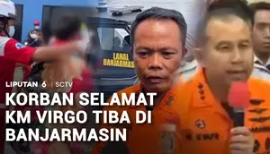 22 Korban Selamat KM Virgo Transport 8 Tiba, Tim SAR Perluas Area Pencarian