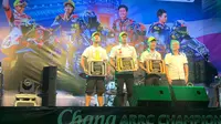 Astra Honda Racing Team (AHRT) berhasil mencatatkan hattrick tim balap motor terbaik di Asia Road Racing Championship (ARRC) 2019 kelas AP250cc. (Astra Honda Motor).