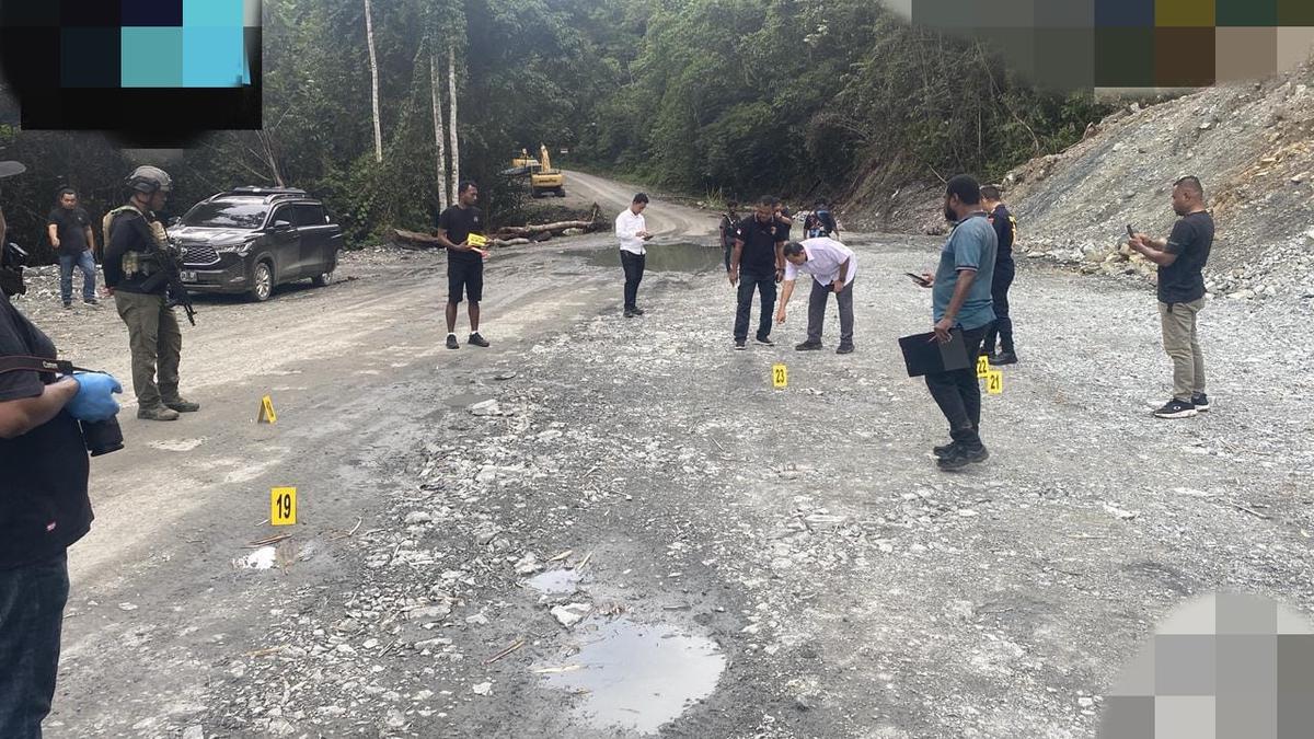 Detik-Detik Kebrutalan KKB Pimpinan Aibon Kogoya Tembaki 2 Brimob di Nabire hingga Meninggal Dunia