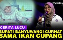 VIDEO: Cerita Bupati Banyuwangi saat Kesal Curhat sama Ikan Cupang