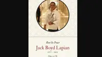 Jack Lapian, Relawan Jokowi Meninggal Dunia Usai Terpapar Covid-19. (Twitter @lapianjack)