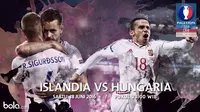 Eropa 2016 Islandia Vs Hungaria (Bola.com/Adreanus Titus)