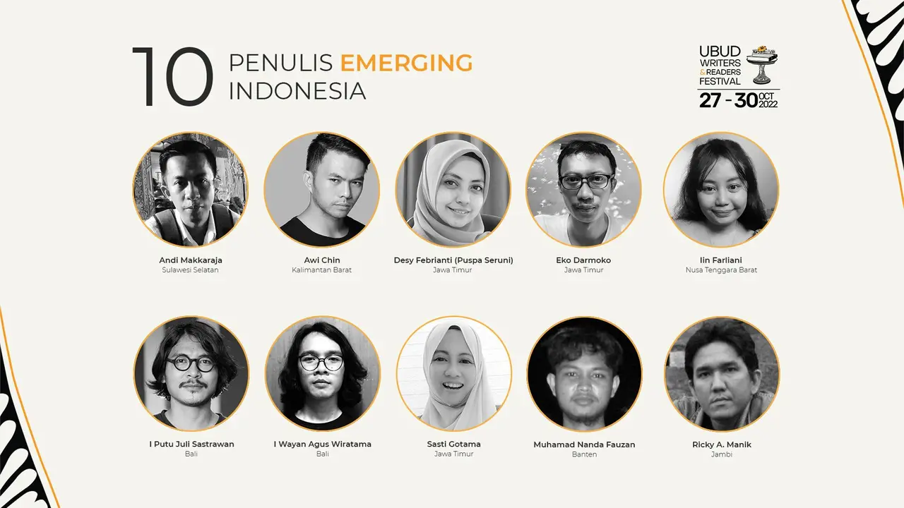 10 Penulis Emerging 2022