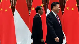 Presiden Jokowi dijadwalkan akan bertemu dengan beberapa pimpinan negara Arab dan Argentina di Hangzhou, Tiongkok, Jumat (2/9). Kunjungan Jokowi untuk menghadiri KTT G20. (REUTERS / Minoru Iwasaki)