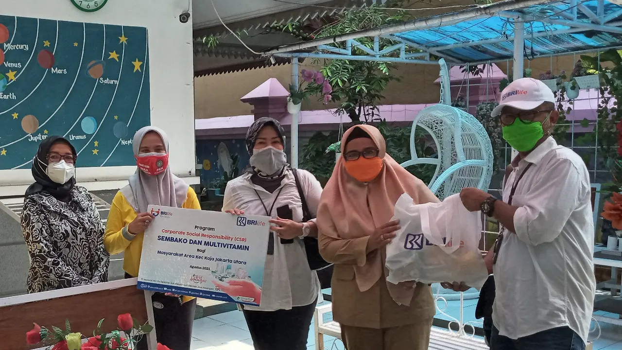 Asuransi BRI Life memberikan bantuan.