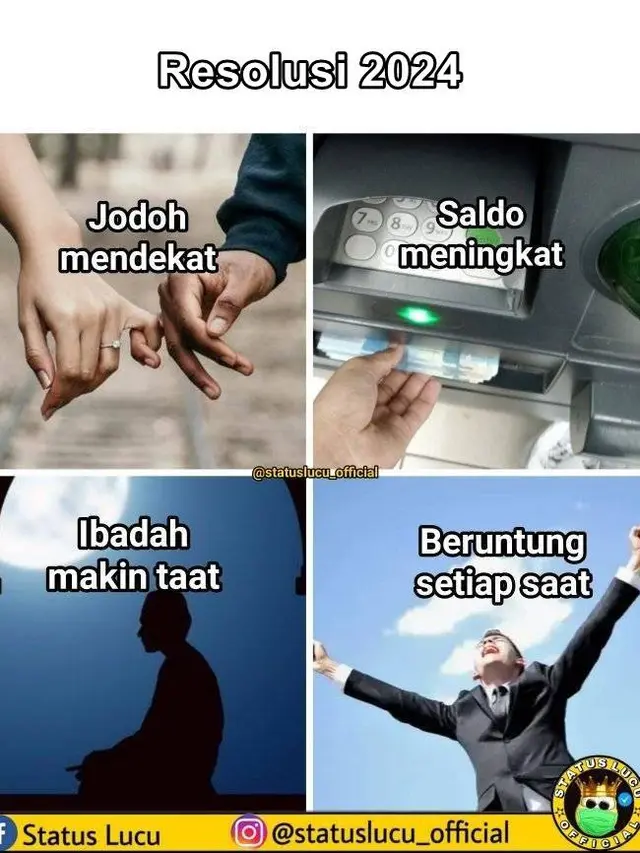 10 Meme Kocak Resolusi Tahun Baru Ini Bikin Senyum Sendiri Hot