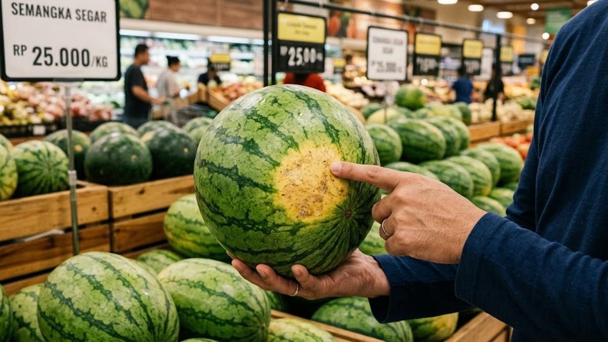 Arti Bercak Kuning pada Semangka, Bisa Jadi Penentu Buah yang Sebaiknya Dipilih