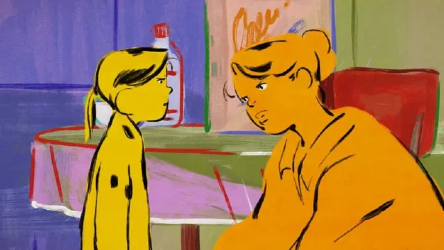 Cuplikan animasi Chicken for Linda! (IMDB)