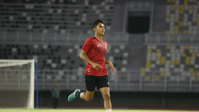 Gelandang Timnas Indonesia U-20, Marselino Ferdinan.