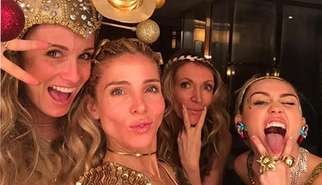 Melihat hal tersebut para penggemarnya pun langsung berspekulasi bahwa Miley dan Liam telah melangsungkan pernikahan secara diam-diam. (Instagram/Elsapataky)