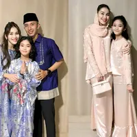Ayu Ting Ting memilih beragam baju Lebaran yang menawan untuk merayakan Hari Raya Idul Fitri bersama keluarga dan calon suami. [@ayutingting92]