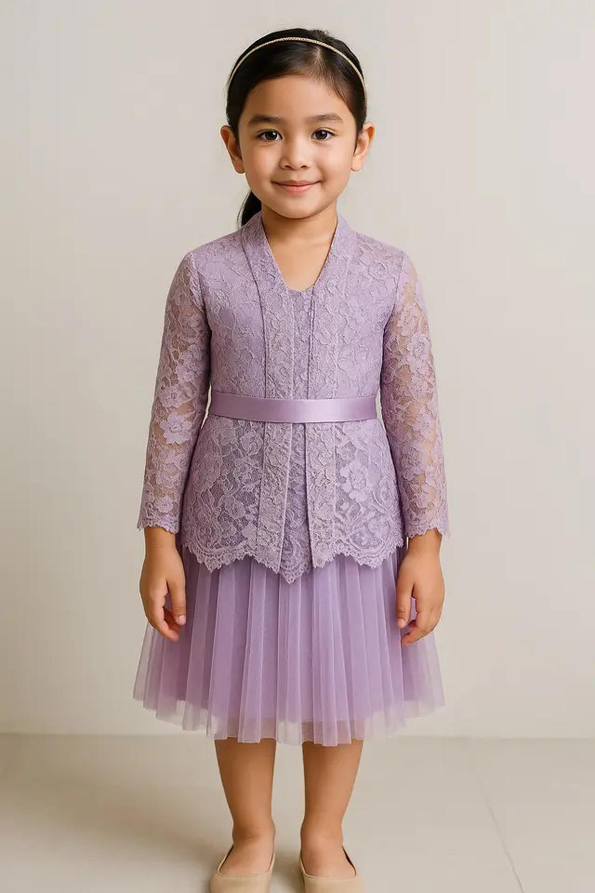 6 Inspirasi Baju Brokat Anak yang Modis dan Nyaman untuk Acara Spesial