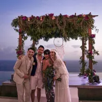 Acara pernikahan Anneke Jodi. (Instagram/mrssharena)