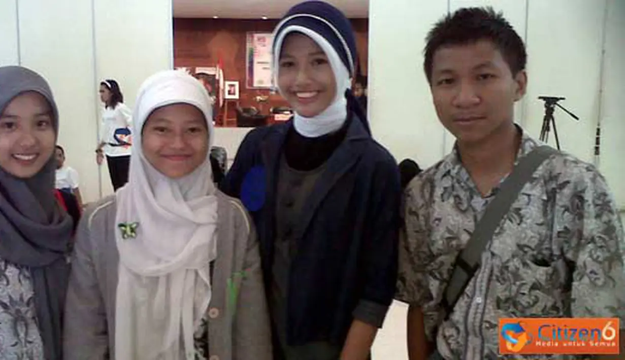 Citizen6, Jakarta: Peserta Wakil Dari SMA Masuk 5 Besar dalam ajang lomba menjadi presenter news SCTV (Pengirim: Kelompok 2)
