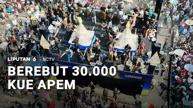 Berebut 30.000 Kue Apem