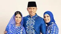 Potret keluarga SBY saat momen lebaran idul fitri. (Dok: Instagram Annisa Yudhoyono)