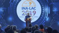 Wamenlu RI, AM Fachir, membuka INALAC 2019 yang diselenggarakan pada 14 - 15 Oktober. (Kredit: Kemlu RI)