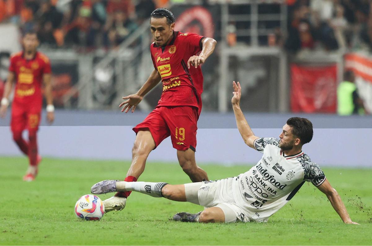 FOTO: Hasil BRI Liga 1, Persija Jakarta Panen Gol Lawan Bali United