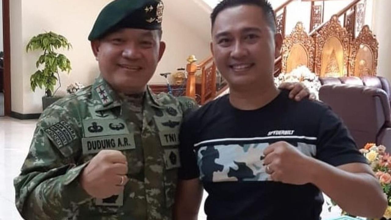 Dampingi Dudung sejak Pangkat Kolonel<br>