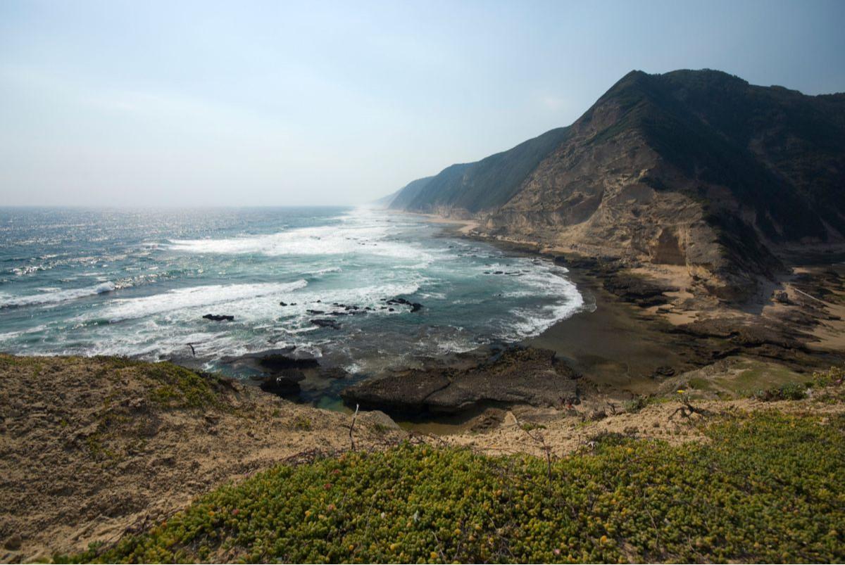 Lokasi penemuan jejak kaki manusia tertua di pantai Afrika Selatan