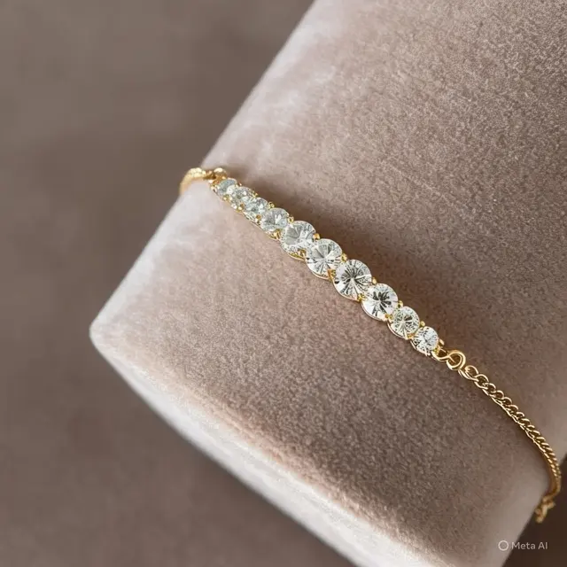 Gelang Rantai Berlian. (Liputan6.com/MetaAI)