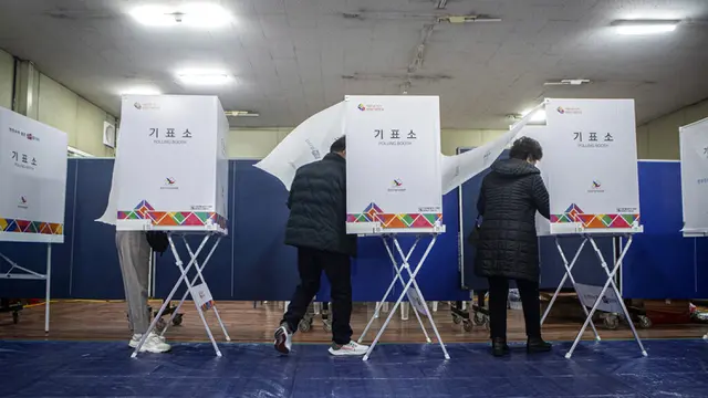 FOTO: Korea Selatan Gelar Pemilihan Presiden
