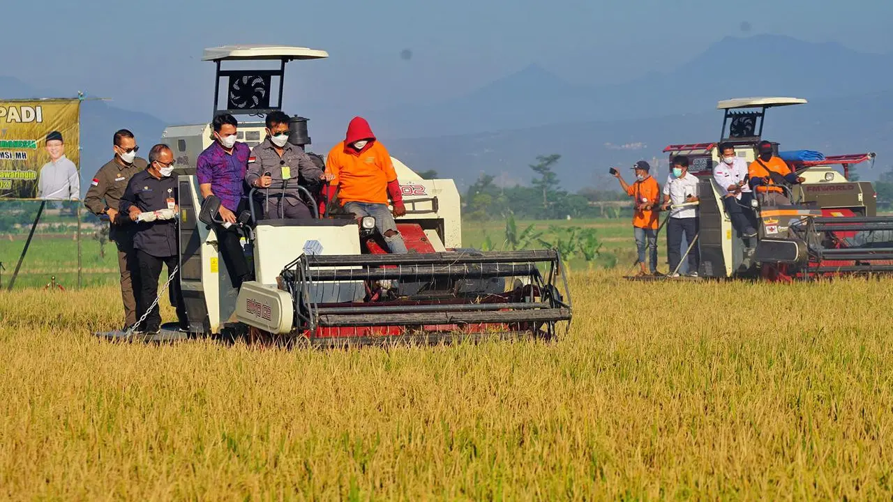 Kunjungi Bandung, Mentan SYL: Tiada Hari Tanpa Tanam dan Panen Padi