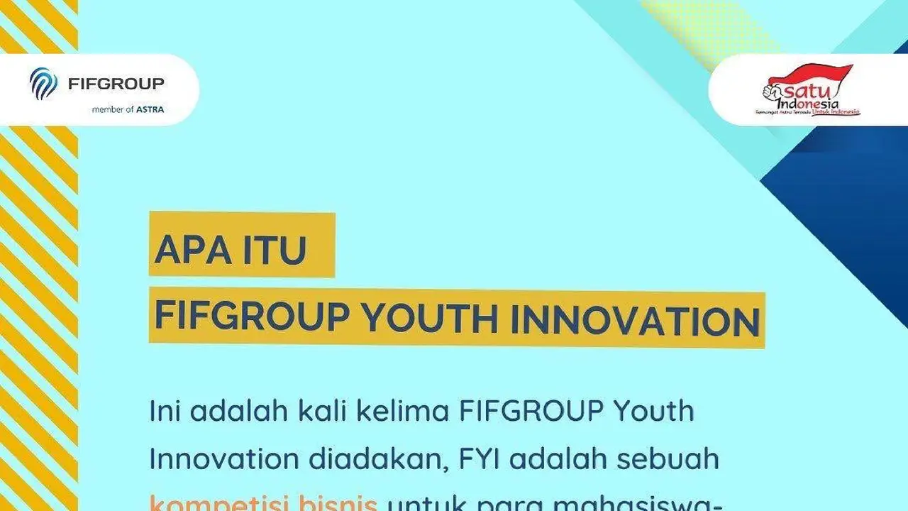 Wadahi Ide Inovasi Mahasiswa, FIFGROUP Youth Innovation (FYI) Kembali Digelar