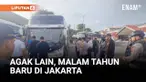 Meski tanpa pesta kembang api, Pemerintah Provinsi DKI Jakarta tetap menggelar Car Free Night pada malam pergantian Tahun Baru 2026.