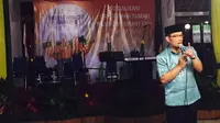 ​Wali Kota Bandung saat berikan sambutan dalam Malam Sosialisasi Indonesia Smart City Forum at Bandung di Pendopo Kota Bandung, Selasa (28/2/2016) malam. Liputan6.com/Muhammad Sufyan