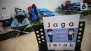 Warga dan jemaat mendonorkan darahnya dengan menerapkan protokol kesehatan di Gereja Protestan Indonesia Bagian Barat (GPIB) Effatha, Jakarta, Sabtu (14/8/2020). Kegiatan donor darah merupakan agenda rutin yang sempat terhenti akibat pandemi Covid-19. (Liputan6.com/Johan Tallo)