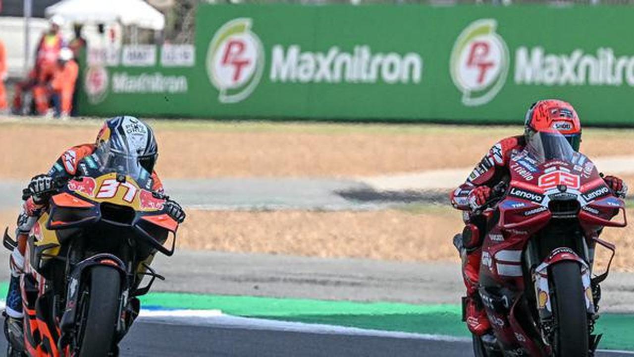 Kontroversi Hukuman yang Didapat Marc Marquez pada Sprint Race MotoGP Thailand, Bos Ducati: Tidak Ada Kontak dengan Pedro Acosta