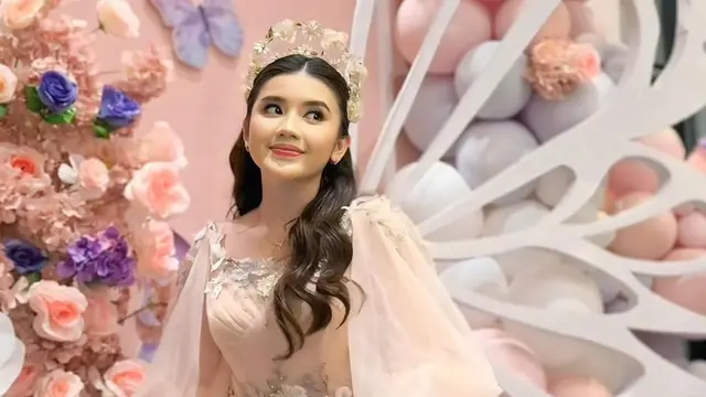 Hassya merayakan ulang tahun. [@haldy_sabri]