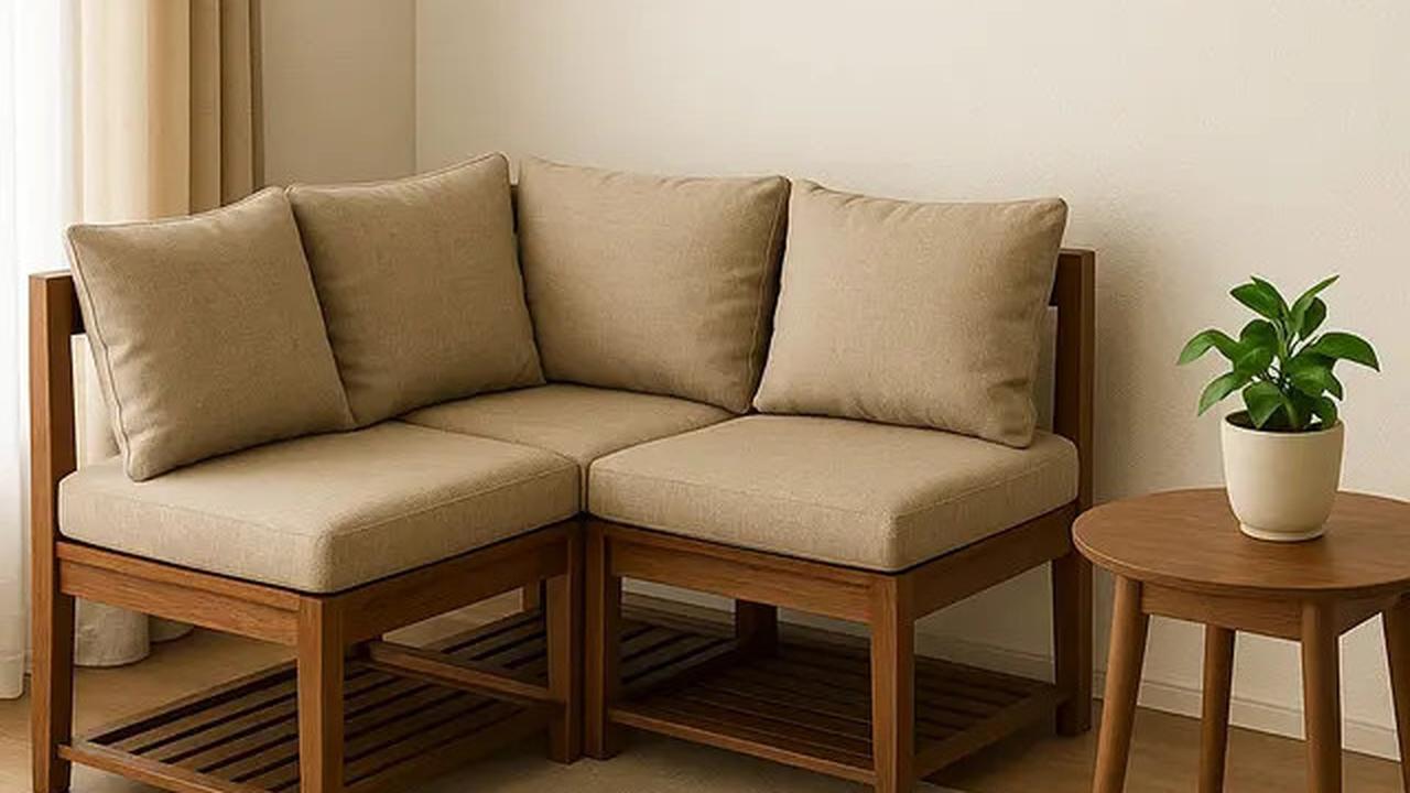 6 Model Kursi Kayu untuk Ruang Tamu Kecil, Memiliki Kesan Hangat dan Tahan Lama