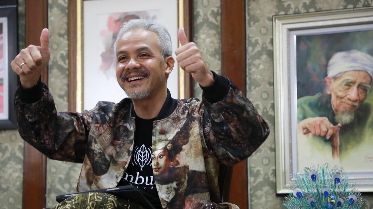 Gara-gara Berkumis dan Berjenggot, Ganjar Diprotes Netizen