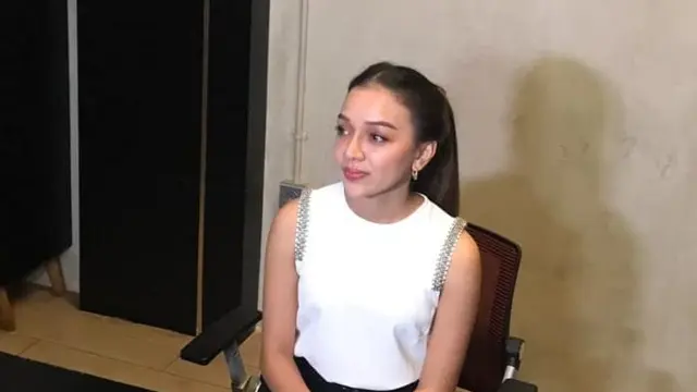Acha Husna di Kawasan Pal Putih, Jakarta Pusat, Rabu (21/6/2023).