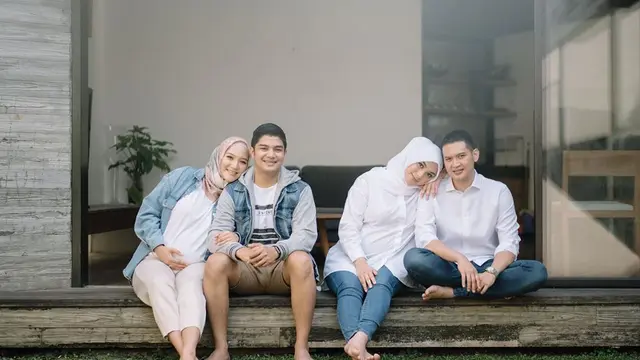 6 Potret Maternity Shoot Citra Kirana dan Erica Putri