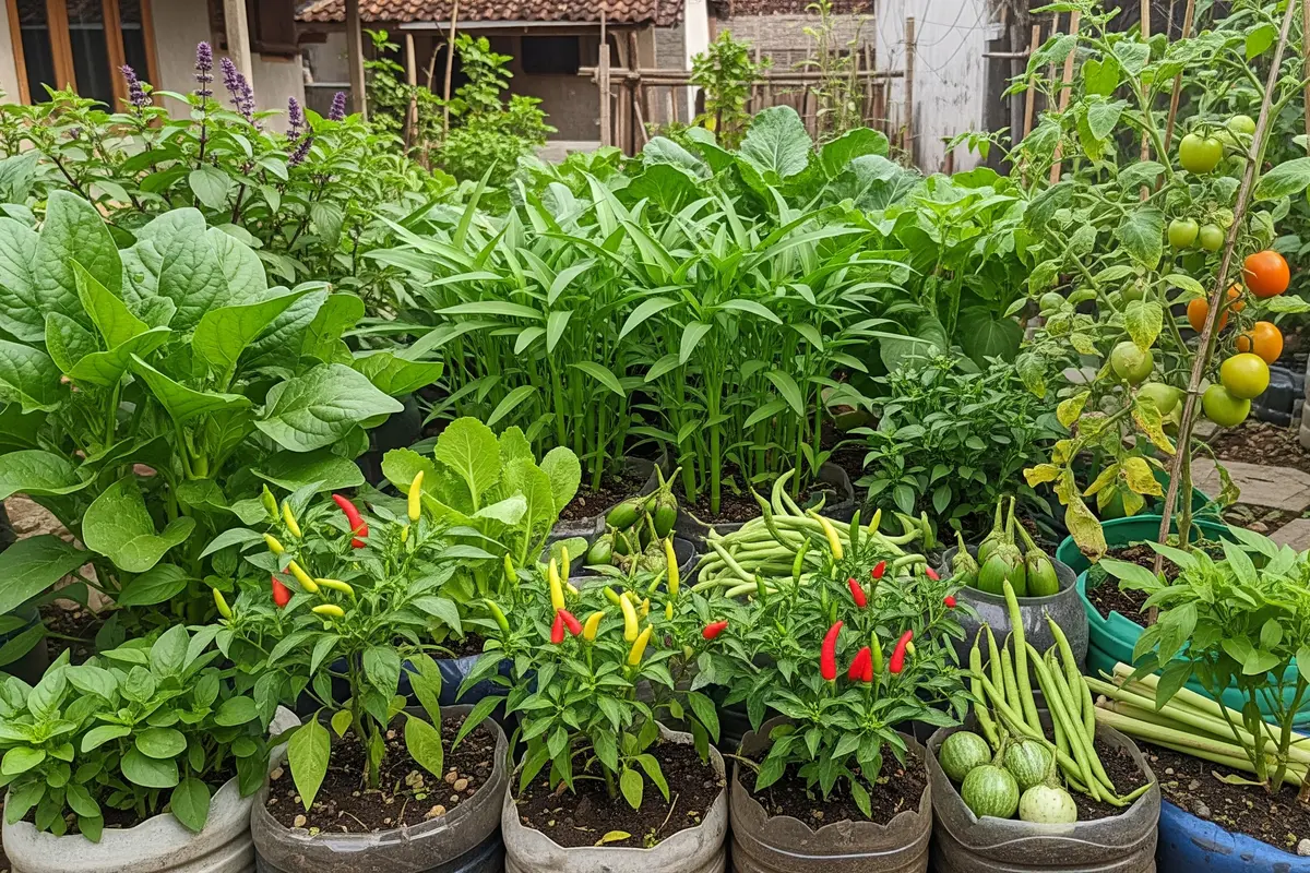 Ide Kebun Mini Rumah yang Menjaga Ketersediaan Sayur Selama Minggu