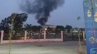 Ini Dugaan Penyebab Kebakaran di Gudang Dekat Velodrome