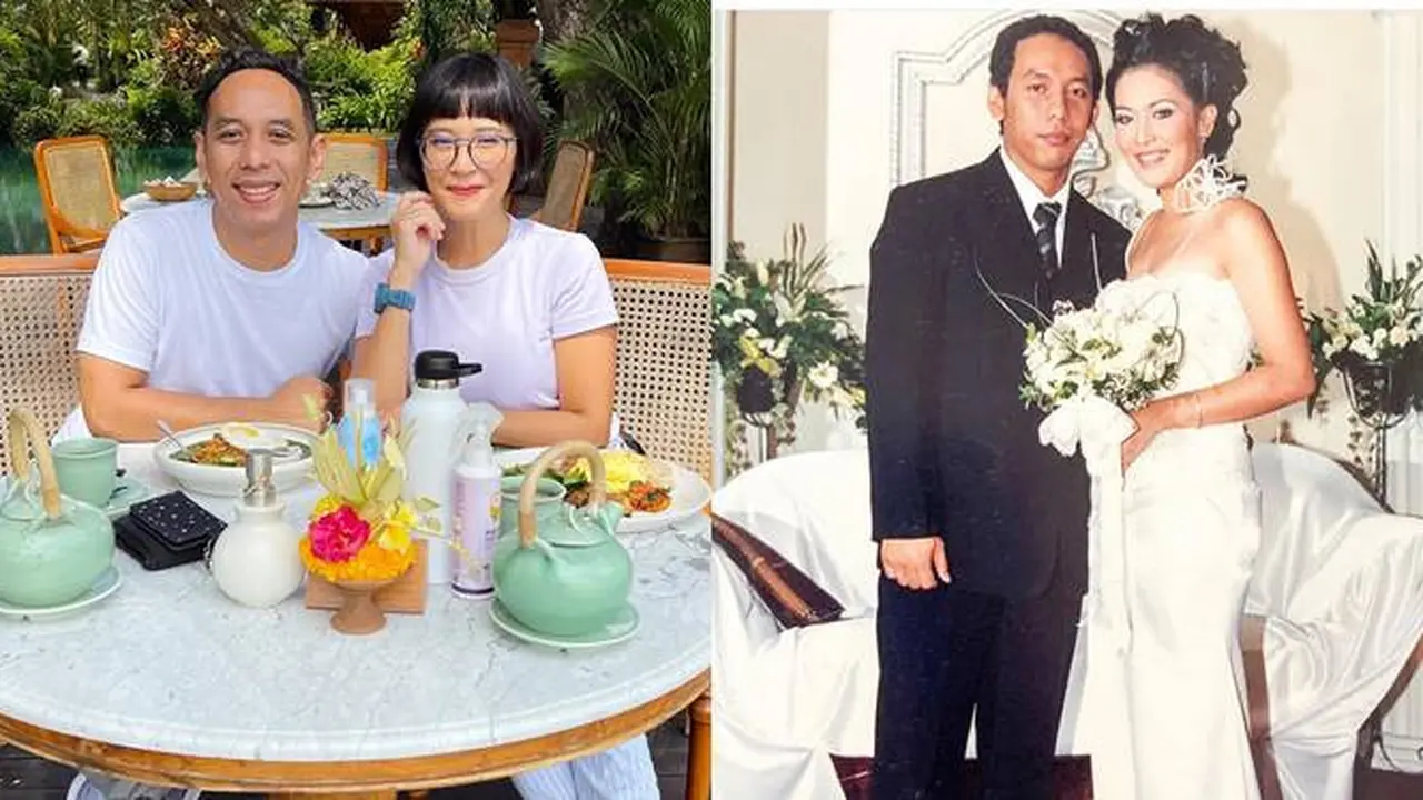 19 Tahun Menikah, Ini 7 Potret Lawas Pongki Barata dan Sophie Navita