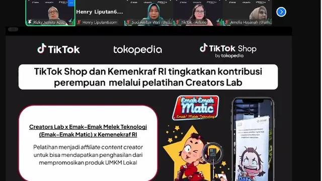 Strategi Memnbuat Media Sosial Jadi Sarana Perempuan Indonesia Kembangkan Usaha Sendiri sampai Berbagi Edukasi.  (Liputan6.com/Henry)