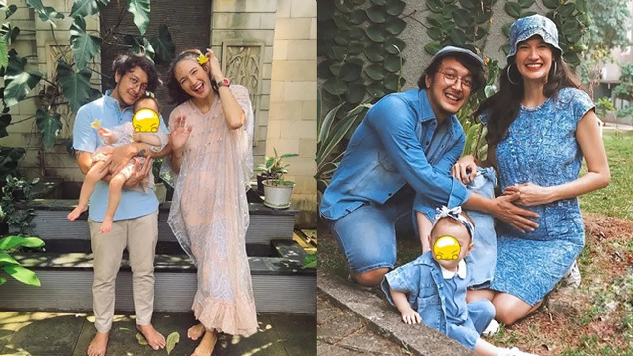 6 Potret Nadine Chandrawinata Umumkan Hamil Anak Kedua di Anniversary Pernikahan
