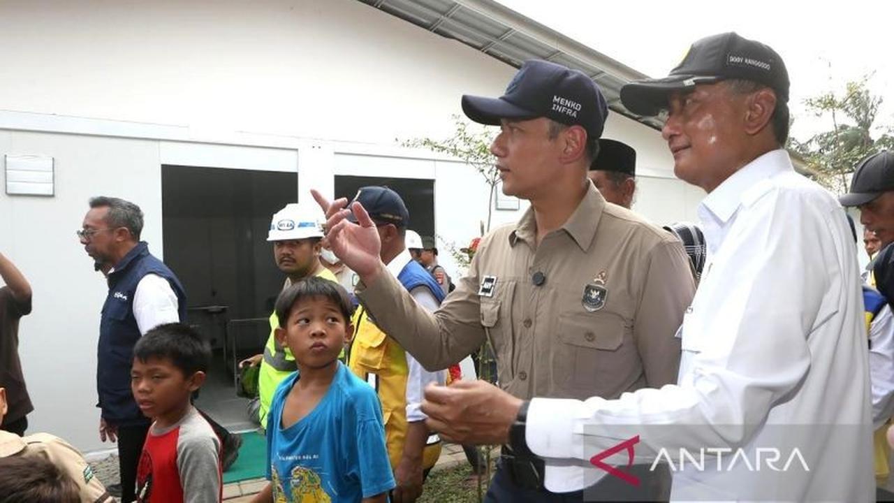 AHY: Pemulihan Bencana Sumatera Dimulai dari Rumah, KemenPU Bangun Hunian Sementara